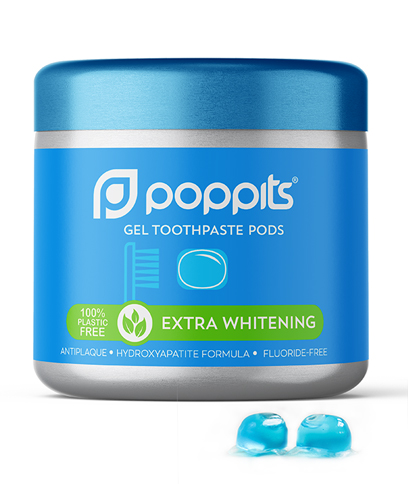 extra whitening toothpaste pods